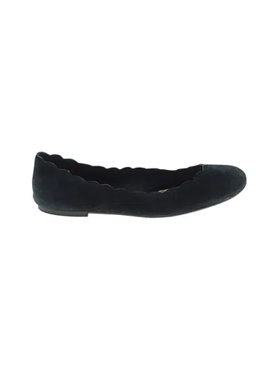 Pre-owned Born Flats In Black