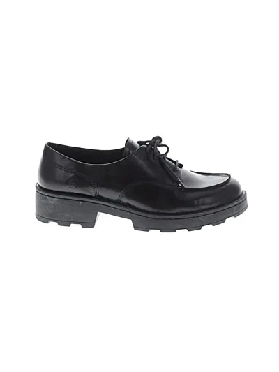 Pre-owned Born Flats In Black