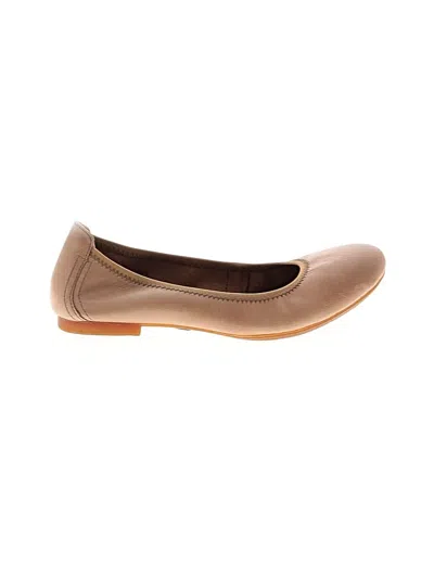Pre-owned Born Flats In Brown