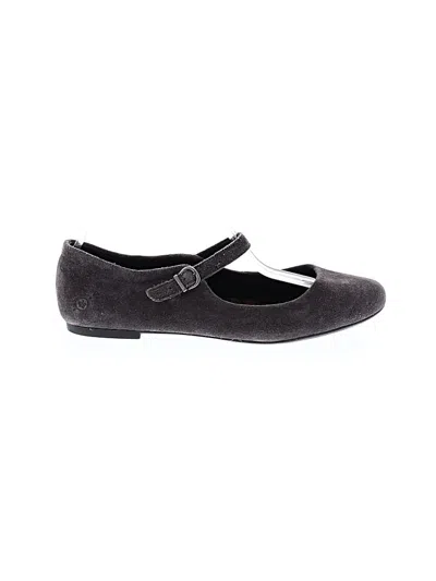 Pre-owned Born Flats In Gray
