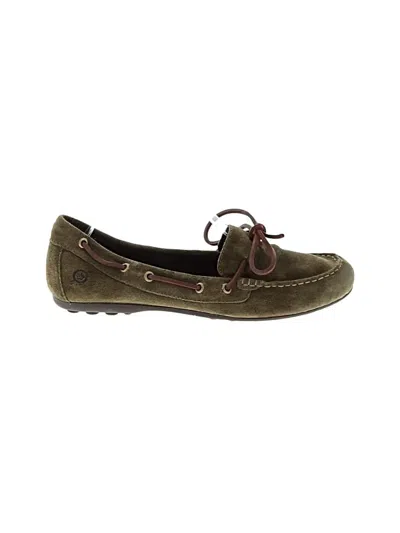 Pre-owned Born Flats In Green