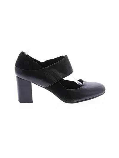 Pre-owned Born Heels In Black