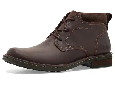 Born Henry Men's Boots Dark Brown: 10.5 M (d), Leather/synthetic