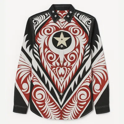 Born In Exile Men's Coa Shirt In Black