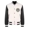 Born In Exile Men's White 1959 Varsity Jacket In White
