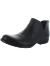 BORN KERRI WOMENS LEATHER ANKLE BOOTIES