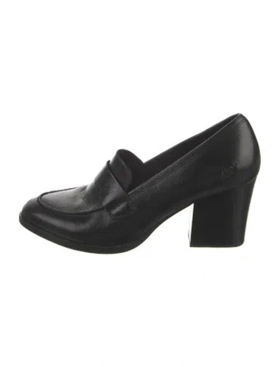 Pre-owned Born Leather Pumps In Black
