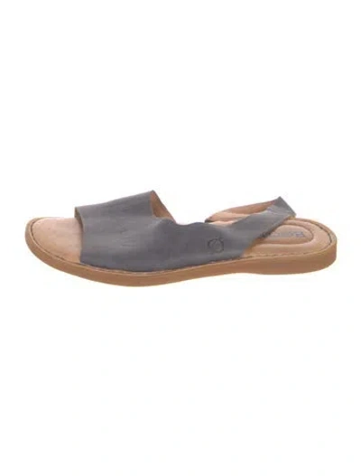 Pre-owned Born Leather Sandals In Multicolor