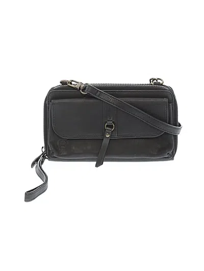 Pre-owned Born Leather Shoulder Bag In Black