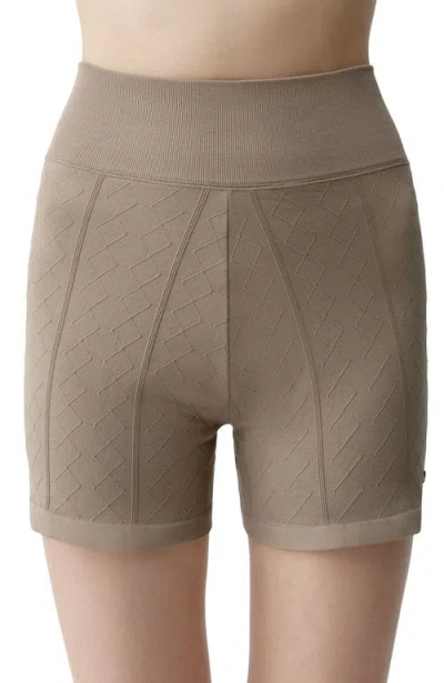 Born Living Yoga Ares Sports Short In Taupe