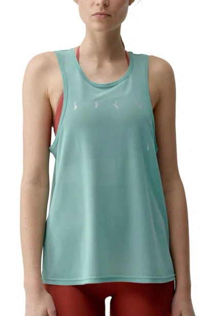 Born Living Yoga Bora Performance Sport T-shirt In Greece Blue