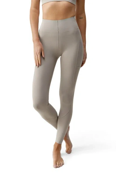 Born Living Yoga Denise Performance High Rise Sport Legging In Gray
