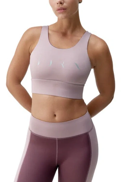 Born Living Yoga Maiko Medium Support Performance Sport Top In Neutral