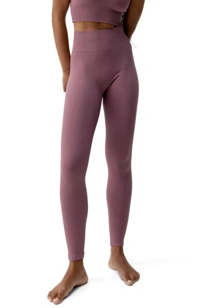 Born Living Yoga Nawal Seamless High Rise Sport Legging In Pink