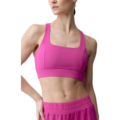 Born Living Yoga Padma 2.0 High-support Performance Sports Top In Multi