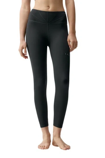 Born Living Yoga Prida 7/8 Performance Medium Rise Sport Legging In Black
