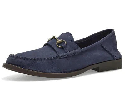 Born Margo Women's Flat Shoes Navy (peacoat): 10 M (b), Leather In Blue