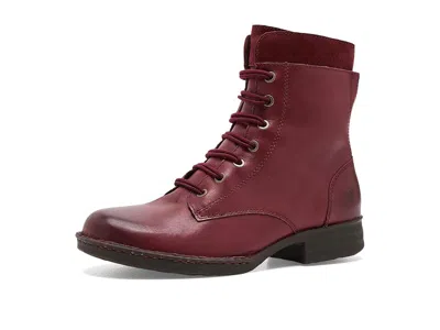 Born Mckenna Women's Boots Burgundy (wine/brick): 7 M (b), Leather/suede In Multi