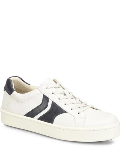 Born Men's Beck Tie Sneakers In White