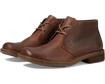 Born Men's  Harrison H32706 Grand Canyon Leather Ankle Chukka Boots Hawk938 In Brown