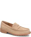 Born Men's Langley Suede Leather Slip On Penny Loafers