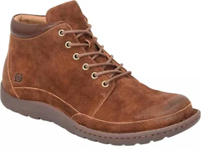 Born Men's Nigel Casual Hiker Boot In Rust In Multi