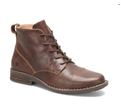 Born Men's Ryker Casual Boot In Brown Wood