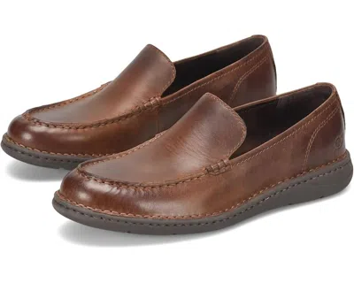 Born Men's Thaton Loafer Shoes In Brown
