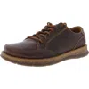 Born Mens Cushioned Footbed Leather Oxfords In Brown