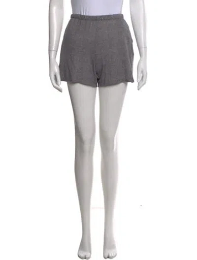 Pre-owned Born Mini Shorts In Gray