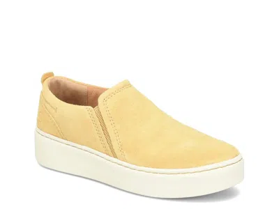 Born Mira Slipon Sneaker In Yellow