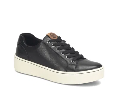 Born Mira Wedge Sneaker In Black