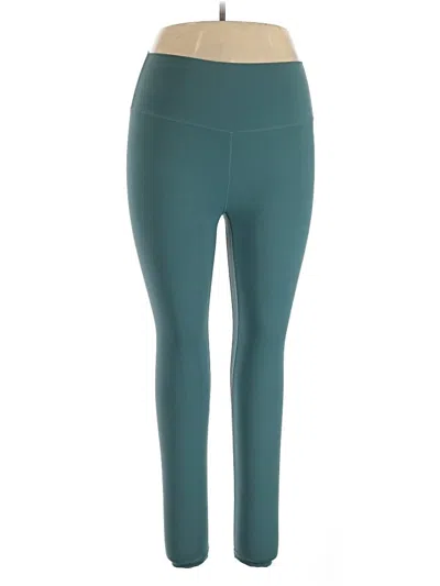 Pre-owned Born Primitive Active Pants In Teal