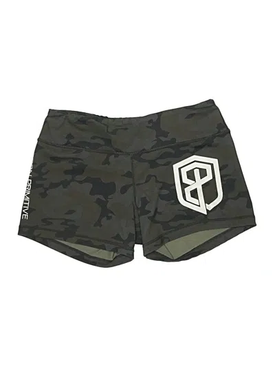 Pre-owned Born Primitive Athletic Shorts In Green