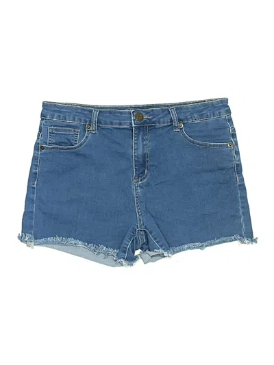 Pre-owned Born Primitive Denim Shorts In Blue
