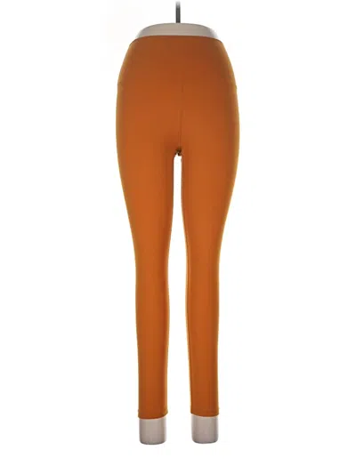 Pre-owned Born Primitive Leggings In Orange
