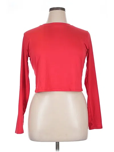 Pre-owned Born Primitive Long Sleeve Turtleneck In Red