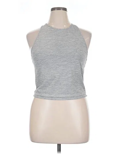 Pre-owned Born Primitive Sleeveless Top Gray Halter Neckline Tops