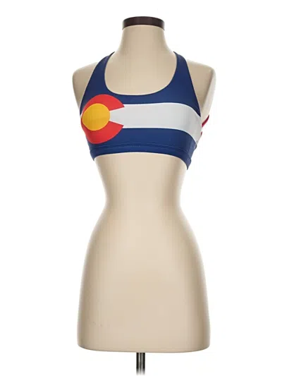 Pre-owned Born Primitive Sports Bra In Blue