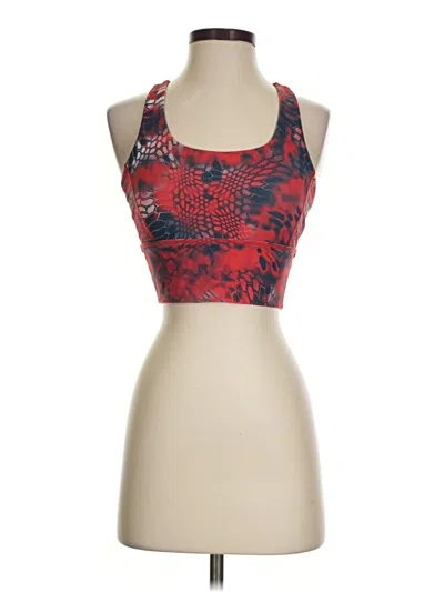 Pre-owned Born Primitive Sports Bra In Red