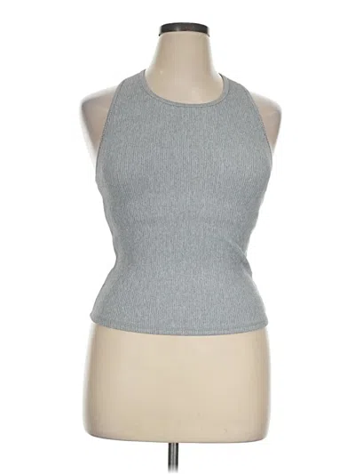 Pre-owned Born Primitive Tank Top Gray Halter Neckline Tops