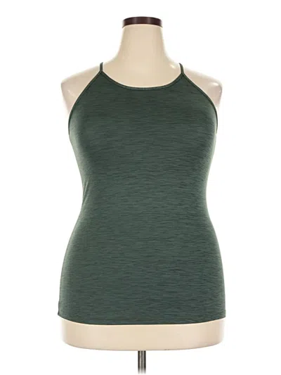 Pre-owned Born Primitive Tank Top Green Halter Neckline Tops