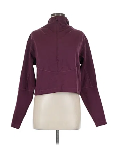 Pre-owned Born Primitive Track Jacket In Burgundy