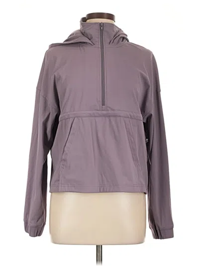 Pre-owned Born Primitive Windbreaker Jacket In Purple