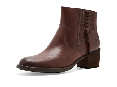 Born Rowan High Women's Heels Shoes Tan (bourbon): 7.5 M (b), Leather In Brown
