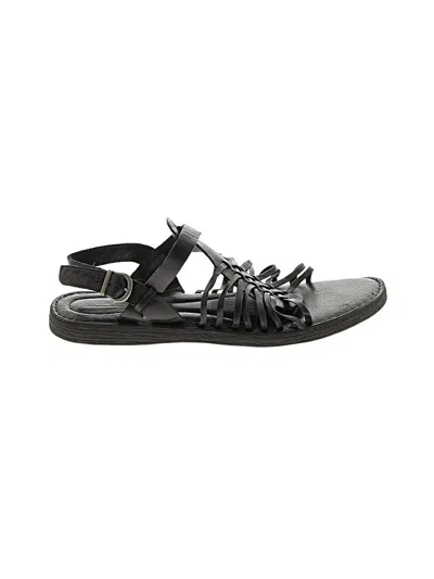 Pre-owned Born Sandals In Black