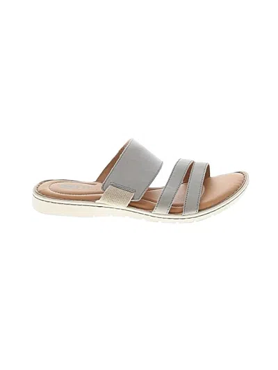 Pre-owned Born Sandals In Gray