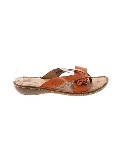 Pre-owned Born Sandals In Tan
