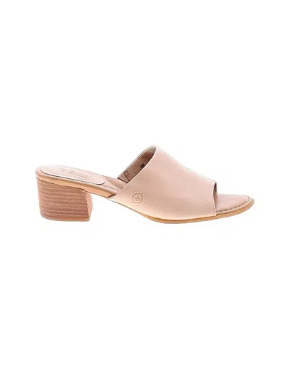 Pre-owned Born Sandals In Tan