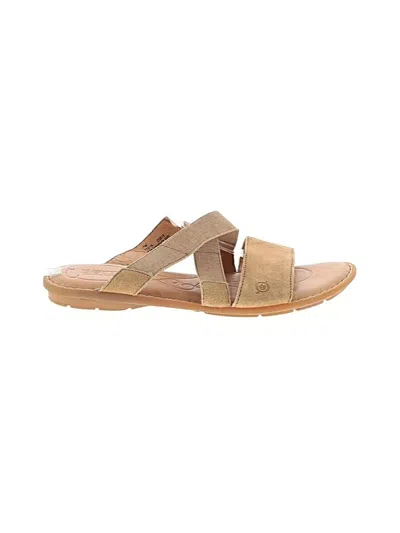 Pre-owned Born Sandals In Tan